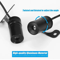 Angel Wing Light Dynamic Projection Lamp Universal Car Rear View Mirror Side Mirror (2 Pcs) - Blue
